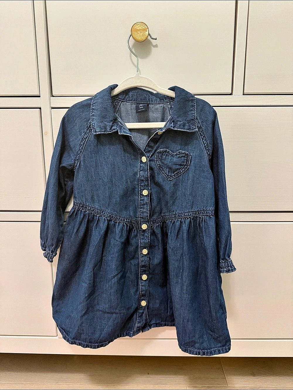 Gap Denim Dress Baby 2T Like New
